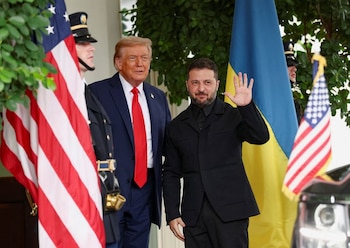 Foto del Presidente ucraniano Volodimir