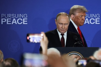 Donald Trump y Vladimir Putin