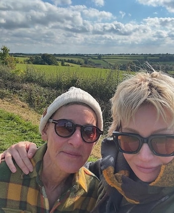 Ellen DeGeneres  y Portia