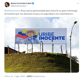 - crédito @MariaFdaCabal/X