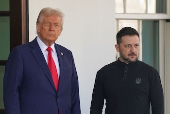 Zelensky vuelve a la Casa