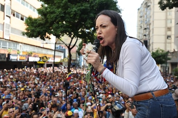 María Corina Machado agradeció a