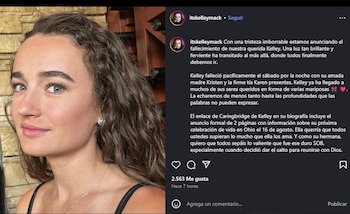 La hermana de Kelley Mack