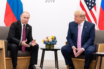 Donald Trump y Vladimir Putin
