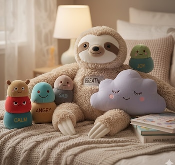 Los peluches o juguetes de