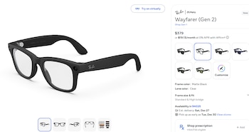 Ray-Ban Meta tienen un precio