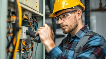 Los oficios técnicos como electricistas