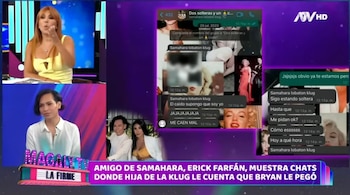 “Bryan me pegó”: revelan mensajes