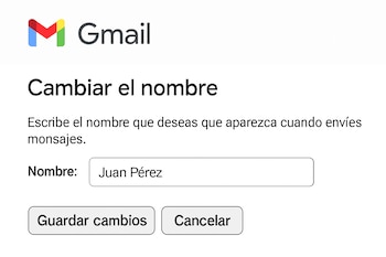 Un usuario de Gmail puede