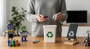 Reciclar las pilas es importante