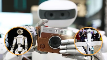El robot North luce en