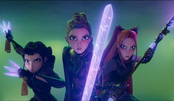 Las guerreras K-pop es una
