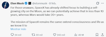 Elon Musk redefine la agenda