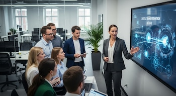 Una CEO presenta estrategias de