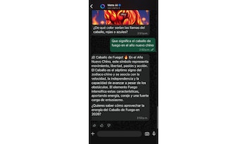 Meta AI puede resolver consultas