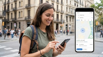 Google Maps muestra tu ubicación