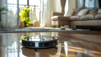 Controlador de robot aspirador permitió