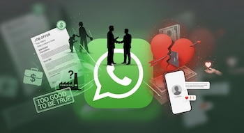 En WhatsApp se difunden varios