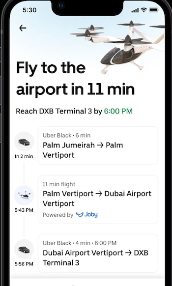 El taxi aéreo de Uber