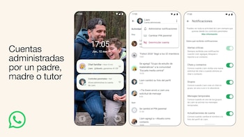 La configuración parental incluye alertas