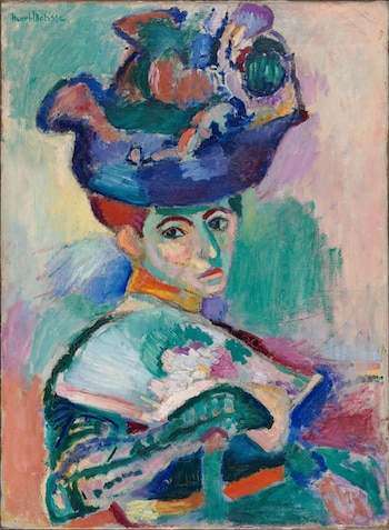Mujer con sombrero, de Henri Matisse, Museo de Arte Moderno de San Francisco