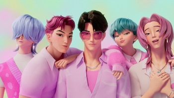 Las guerreras k-pop