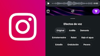 Los efectos de voz se