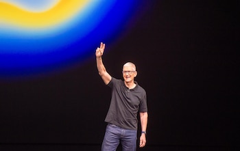 El actual consejero delegado, Tim Cook, asumió el liderazgo de la compañía en 2011, tras el fallecimiento de Steve Jobs.
(Europa Press)