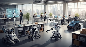 robots - robots humanoides - personas - empresas - tecnología - 19 de marzo