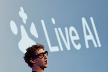 El CEO de Meta, Mark Zuckerberg, ya había anticipado el interés de la compañía en gafas para usuarios que usan lentes con medida. 
REUTERS/Carlos Barría